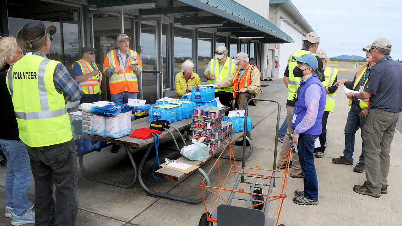 Clallam County Disaster Airlift Response Team (DART) training exercise Saturday, July 9, 2022